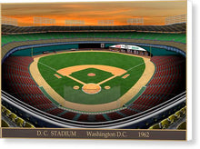 Load image into Gallery viewer, D.C. Stadium 1962 - Canvas Print
