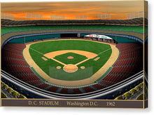 Load image into Gallery viewer, D.C. Stadium 1962 - Canvas Print
