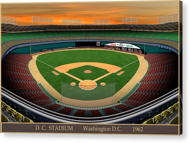 D.C. Stadium 1962 - Acrylic Print