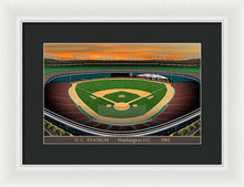 Load image into Gallery viewer, D.C. Stadium 1962 - Framed Print
