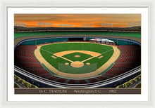 Load image into Gallery viewer, D.C. Stadium 1962 - Framed Print
