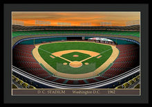 Load image into Gallery viewer, D.C. Stadium 1962 - Framed Print
