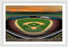 Load image into Gallery viewer, D.C. Stadium 1962 - Framed Print
