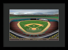 Load image into Gallery viewer, DC Stadium 1962 - Framed Print
