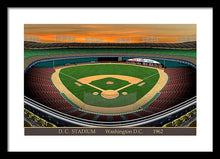 Load image into Gallery viewer, D.C. Stadium 1962 - Framed Print
