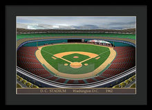 Load image into Gallery viewer, DC Stadium 1962 - Framed Print
