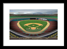 Load image into Gallery viewer, DC Stadium 1962 - Framed Print
