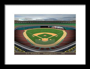 DC Stadium 1962 - Framed Print