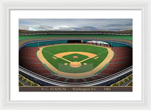 Load image into Gallery viewer, DC Stadium 1962 - Framed Print
