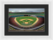 Load image into Gallery viewer, DC Stadium 1962 - Framed Print
