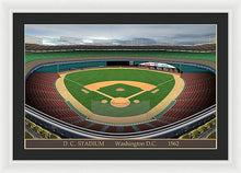 Load image into Gallery viewer, DC Stadium 1962 - Framed Print
