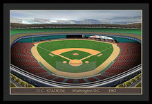 Load image into Gallery viewer, DC Stadium 1962 - Framed Print
