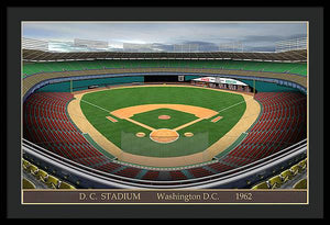 DC Stadium 1962 - Framed Print