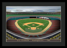 Load image into Gallery viewer, DC Stadium 1962 - Framed Print
