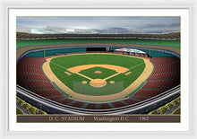 Load image into Gallery viewer, DC Stadium 1962 - Framed Print
