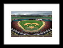 Load image into Gallery viewer, DC Stadium 1962 - Framed Print
