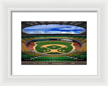 Load image into Gallery viewer, D.C. Stadium 1963 - Framed Print
