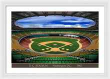 Load image into Gallery viewer, D.C. Stadium 1963 - Framed Print
