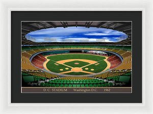 D.C. Stadium 1963 - Framed Print