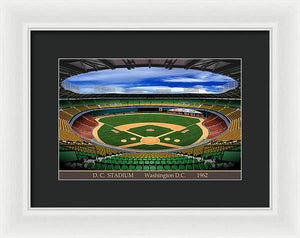 D.C. Stadium 1963 - Framed Print