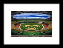 Load image into Gallery viewer, D.C. Stadium 1963 - Framed Print
