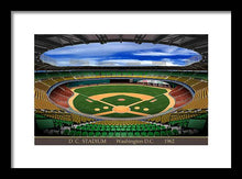 Load image into Gallery viewer, D.C. Stadium 1963 - Framed Print
