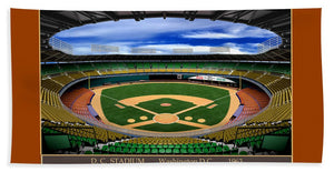 D.C. Stadium 1963 - Beach Towel