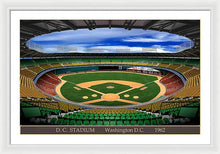 Load image into Gallery viewer, D.C. Stadium 1963 - Framed Print
