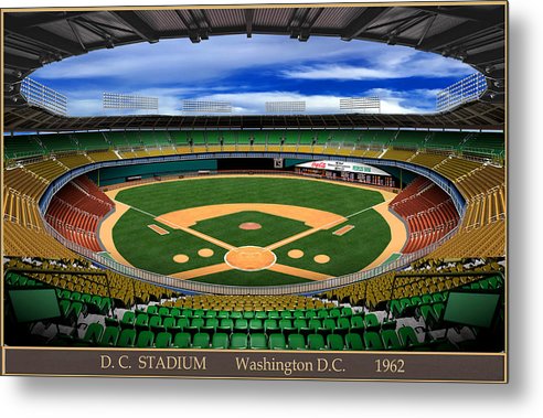 D.C. Stadium 1963 - Metal Print