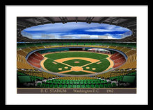 Load image into Gallery viewer, D.C. Stadium 1963 - Framed Print
