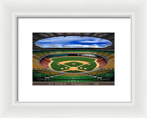 D.C. Stadium 1963 - Framed Print