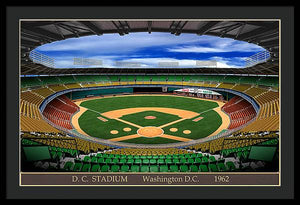 D.C. Stadium 1963 - Framed Print