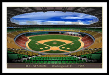 Load image into Gallery viewer, D.C. Stadium 1963 - Framed Print
