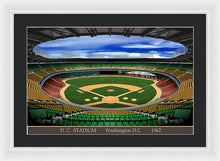 Load image into Gallery viewer, D.C. Stadium 1963 - Framed Print
