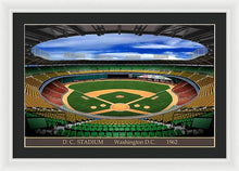 Load image into Gallery viewer, D.C. Stadium 1963 - Framed Print
