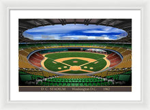 Load image into Gallery viewer, D.C. Stadium 1963 - Framed Print
