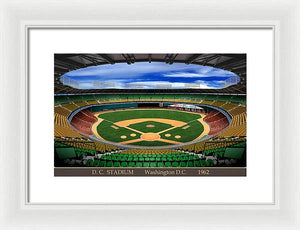 D.C. Stadium 1963 - Framed Print