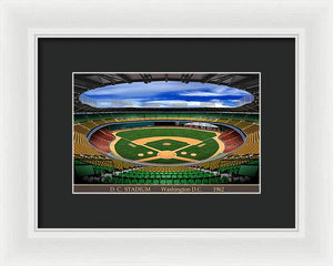 D.C. Stadium 1963 - Framed Print