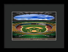 Load image into Gallery viewer, D.C. Stadium 1963 - Framed Print
