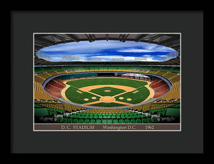 D.C. Stadium 1963 - Framed Print