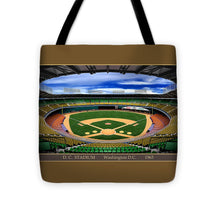 Load image into Gallery viewer, D.C. Stadium 1963 - Tote Bag
