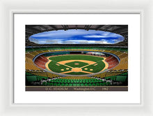 Load image into Gallery viewer, D.C. Stadium 1963 - Framed Print
