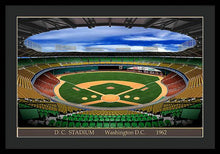 Load image into Gallery viewer, D.C. Stadium 1963 - Framed Print
