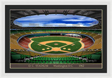 Load image into Gallery viewer, D.C. Stadium 1963 - Framed Print
