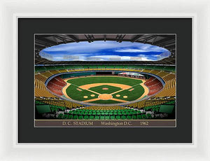 D.C. Stadium 1963 - Framed Print