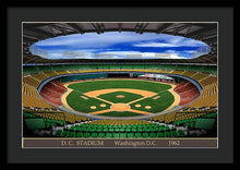 Load image into Gallery viewer, D.C. Stadium 1963 - Framed Print
