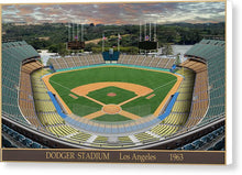 Load image into Gallery viewer, Dodger Stadium 1963 - Canvas Print
