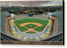 Load image into Gallery viewer, Dodger Stadium 1963 - Canvas Print
