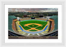 Load image into Gallery viewer, Dodger Stadium 1963 - Framed Print
