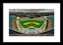 Load image into Gallery viewer, Dodger Stadium 1963 - Framed Print
